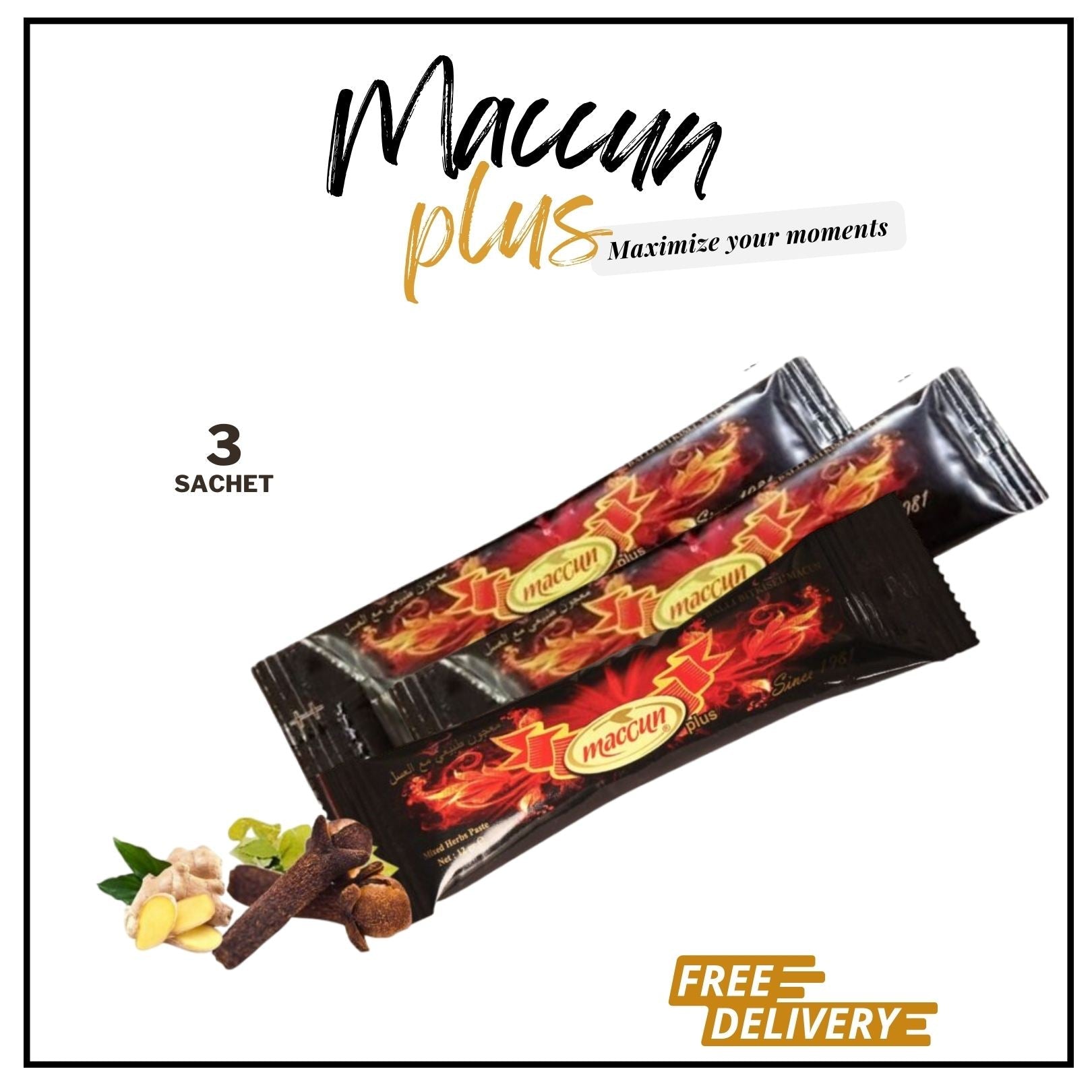 Maccun Plus 240g Jar