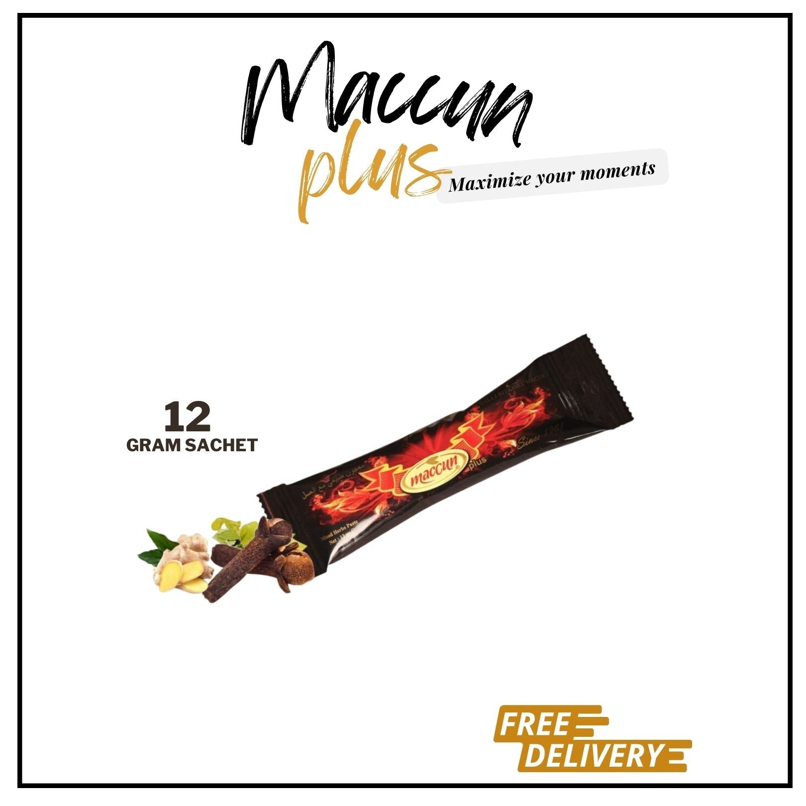 Maccun Plus Turkish Honey For Men Sachet